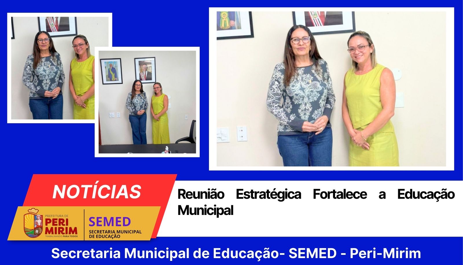 Educação de Peri-Mirim mostra compromisso e liderança